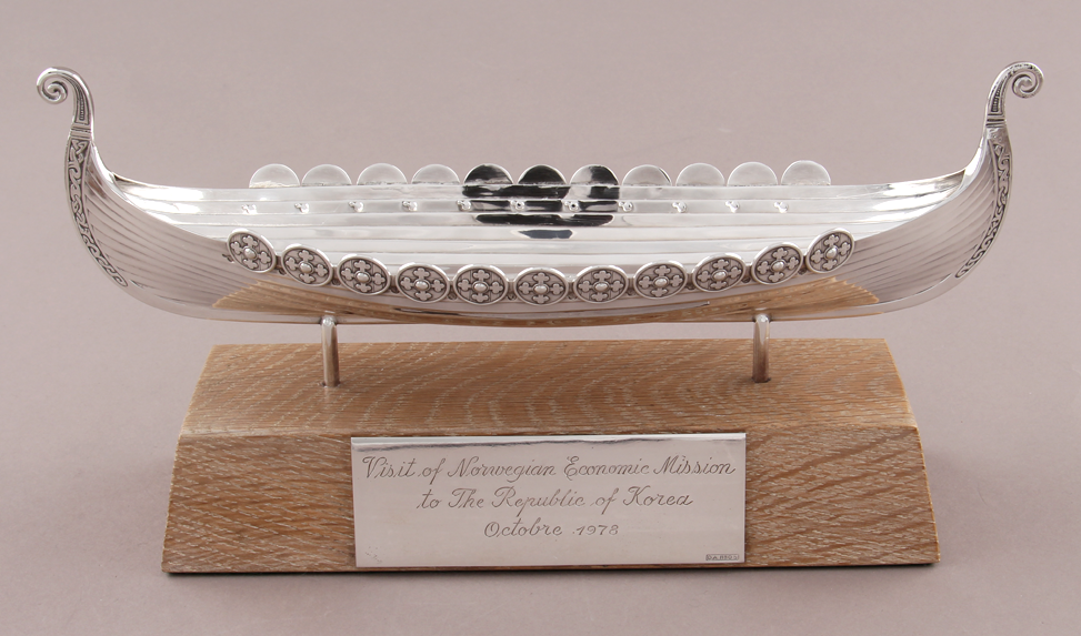 바이킹 모형 배 Miniature of Viking ship