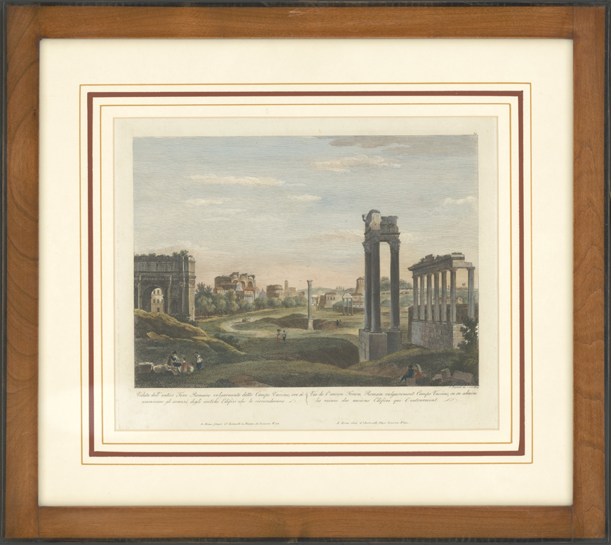 포로 로마노 풍경화 Landscape painting of Foro Romano