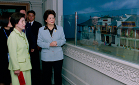 중국 상해역사박물관 방문(2000년)