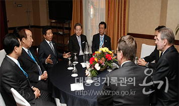 <노무현 대통령 과테말라 IOC총회 참석(2007)>